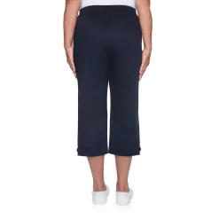 Petite Alfred Dunner Twill Capri Pants 9 Petite Alfred Dunner Twill Capri Pants -Alfred Dunner Shop 5114880 ALT