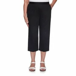 Petite Alfred Dunner Twill Capri Pants