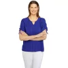 Women's Alfred Dunner Eyelet Top