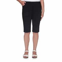 Alfred Dunner Shop 56 Women's Alfred Dunner Pull-On Bermuda Shorts