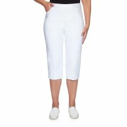 Alfred Dunner Shop 48 Plus Alfred Dunner Allure Capri Pants