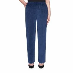 Women’s Alfred Dunner Classics Corduroy Pull-On Straight-Leg Pants