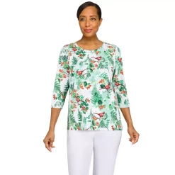 Women's Alfred Dunner Classics Cardinals Top