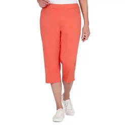 Alfred Dunner Shop 8 Women's Alfred Dunner Tiki Time Slimming Capri Pants