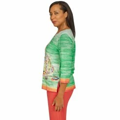 Plus Size Alfred Dunner Tiki Time Scenic Embellished Top 7 Plus Size Alfred Dunner Tiki Time Scenic Embellished Top -Alfred Dunner Shop 5725645 ALT3