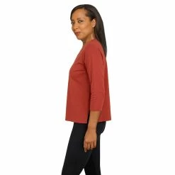 Women's Alfred Dunner Classics Scarecrow Top -Alfred Dunner Shop 5833128 ALT3