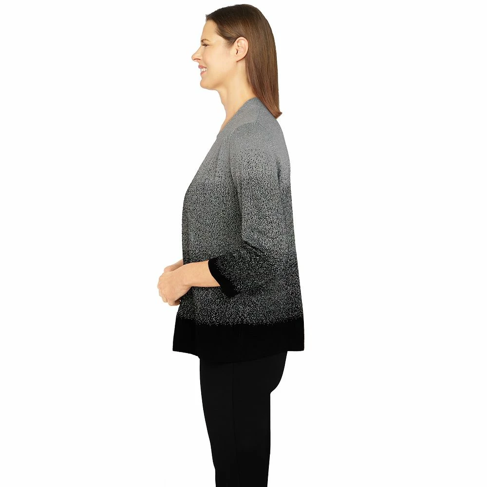 Petite Alfred Dunner Classics Ombre Shimmer Sweater 5 Petite Alfred Dunner Classics Ombre Shimmer Sweater - Image 5