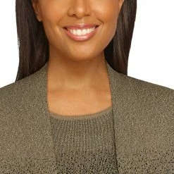 Petite Alfred Dunner Classics Ombre Shimmer Sweater 11 Petite Alfred Dunner Classics Ombre Shimmer Sweater -Alfred Dunner Shop 5834516 ALT4