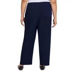 Plus Size Alfred Dunner Picture Perfect Microfiber Twill Straight-Leg Pants 7 Plus Size Alfred Dunner Picture Perfect Microfiber Twill Straight-Leg Pants -Alfred Dunner Shop 5864801 ALT