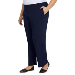 Plus Size Alfred Dunner Picture Perfect Microfiber Twill Straight-Leg Pants 8 Plus Size Alfred Dunner Picture Perfect Microfiber Twill Straight-Leg Pants -Alfred Dunner Shop 5864801 ALT2