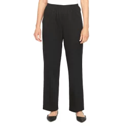 Plus Size Alfred Dunner Classics Soft Twill Straight-Leg Pants