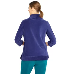 Women's Alfred Dunner Big Easy Velour Top -Alfred Dunner Shop 5959113 ALT