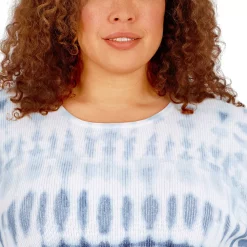 Plus Size Alfred Dunner Shenandoah Valley Ombre Tie Dye Sweater -Alfred Dunner Shop 5960357 ALT4