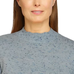 Women's Alfred Dunner Classics Cashmelon Mockneck Sweater -Alfred Dunner Shop 6009578 ALT4