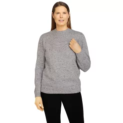 Women's Alfred Dunner Classics Cashmelon Mockneck Sweater